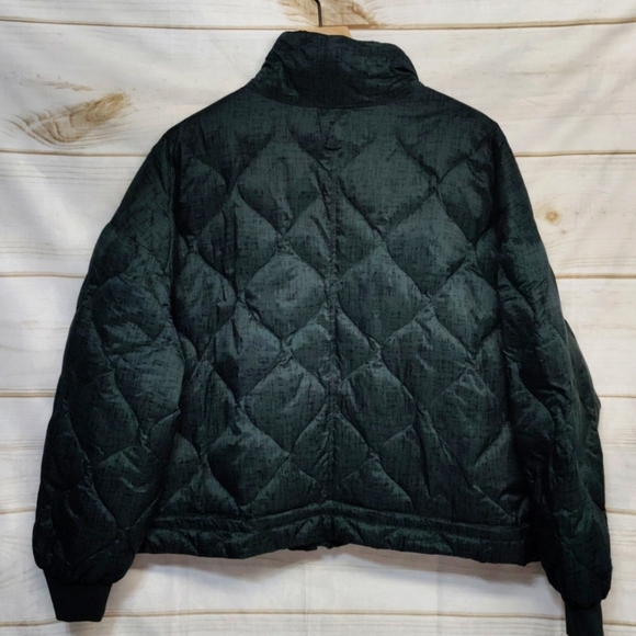 FLX Puffer Coat/Jacket Green w/Black, Size XL - Picture 7 of 14